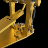 Yellow Double Drum Pedal